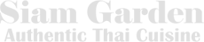 Siam Garden Restaurant Menu Logo
